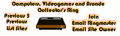 The Computers, Videogames and Arcade Collector's Ring